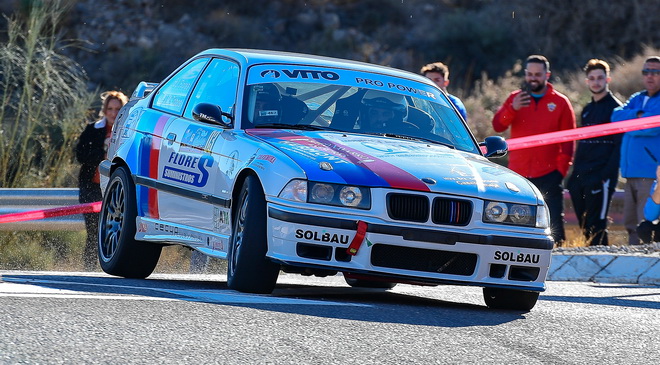 <span>José Antonio González y Juan Manuel Cobos, vencedores del V Rally-crono Villa de Gádor</span>